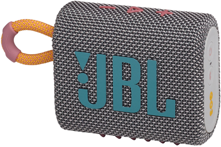 Портативная акустическая система JBL GO 3 Grey 0406-1303 - фото 1