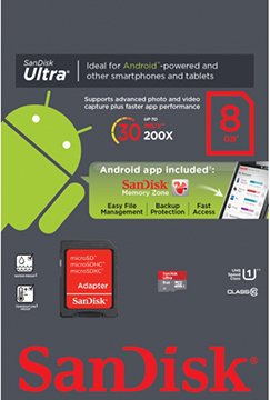 

Карта памяти MicroSDHC SanDisk