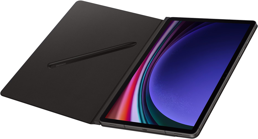 Чехол-накладка Samsung Smart Book Cover для Galaxy Tab S9 Чёрный 0400-2373 EF-BX710PBEGRU - фото 10