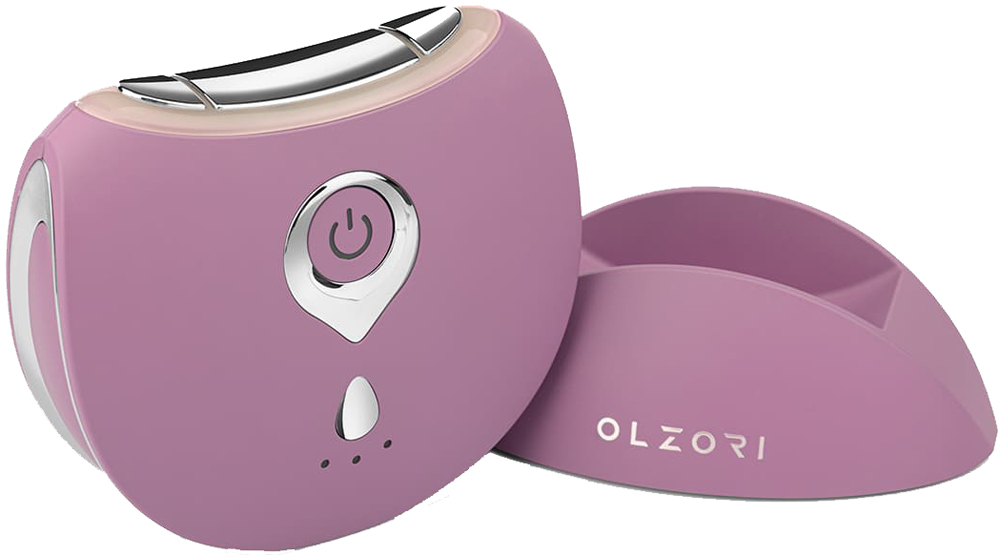 Электрический массажер для лица и шеи OLZORI D-Lift Pro 5 в 1 Фиолетовый 7000-5109 - фото 4