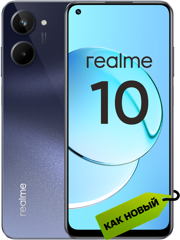 realme 10 8/128 Гб Черный «Как новый»