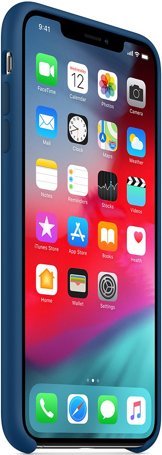 Клип-кейс Apple iPhone XS Max силиконовый MTFE2ZM/A Blue 0313-7334 MTFE2ZM/A iPhone XS Max силиконовый MTFE2ZM/A Blue - фото 3