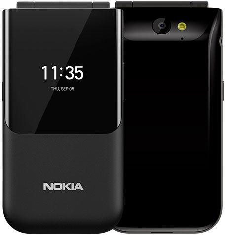 Мобильный телефон Nokia 2720 Dual sim Black 0101-6957 - фото 2