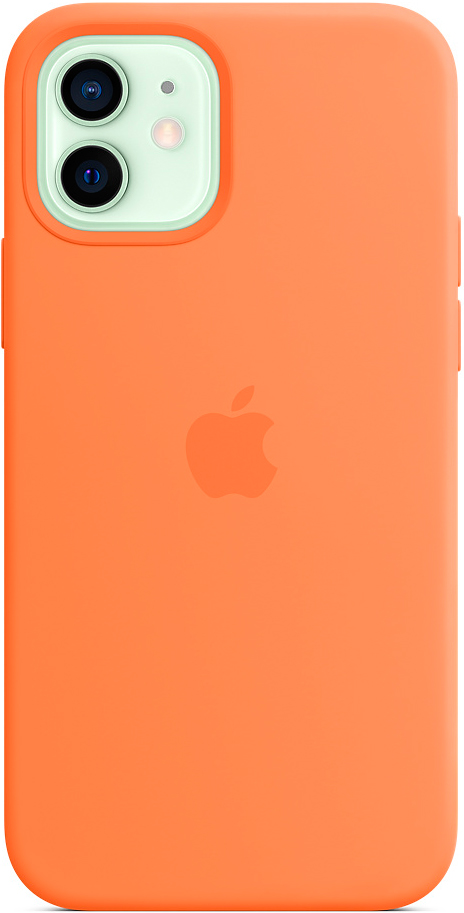 Клип-кейс Apple iPhone 12/12 Pro MagSafe силиконовый Кумкват (MHKY3ZE/A) 0313-8768 MHKY3ZE/A iPhone 12/12 Pro MagSafe силиконовый Кумкват (MHKY3ZE/A) iPhone 12, iPhone 12 Pro - фото 1