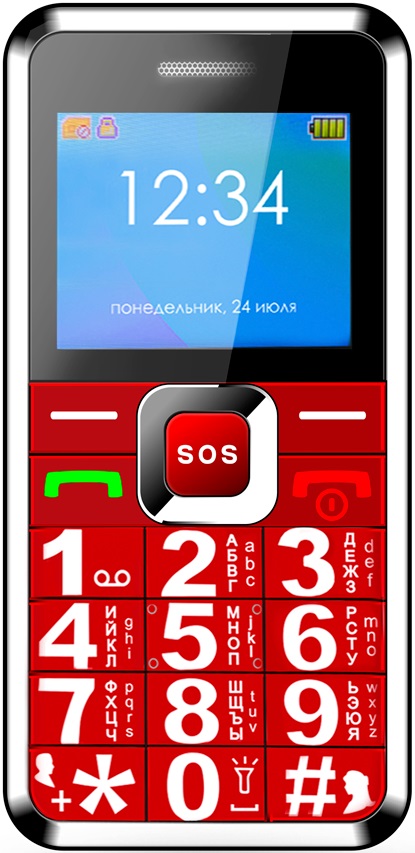 

Мобильный телефон Ginzzu