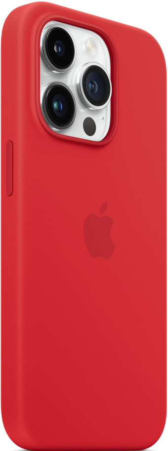 Чехол-накладка Apple iPhone 14 Pro Silicone Case with MagSafe Красный 0319-0739 - фото 5