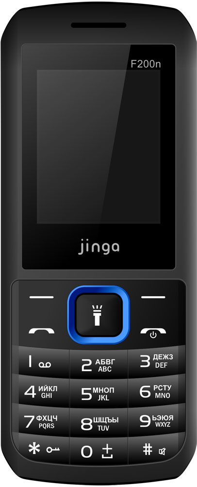 Мобильный телефон Jinga Simple F200n Dual sim Black Blue