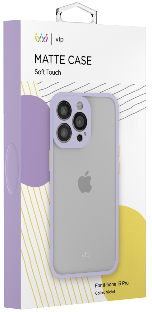 Клип-кейс VLP iPhone 13 Pro Matte Case Purple 0313-9952 - фото 2