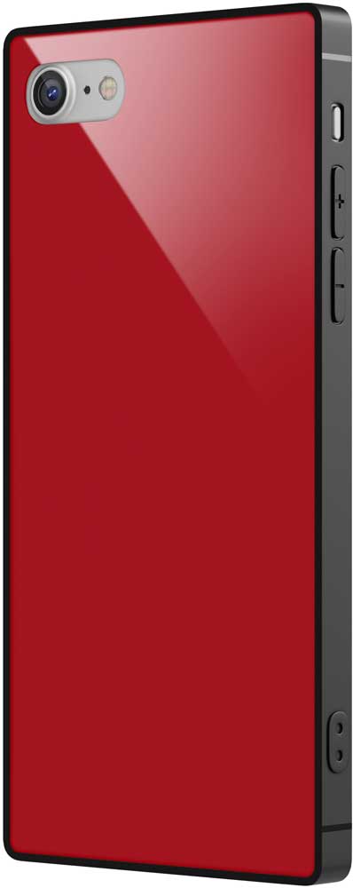 

Клип-кейс Vipe, Glass Apple iPhone 8/7 прямоугольный Red