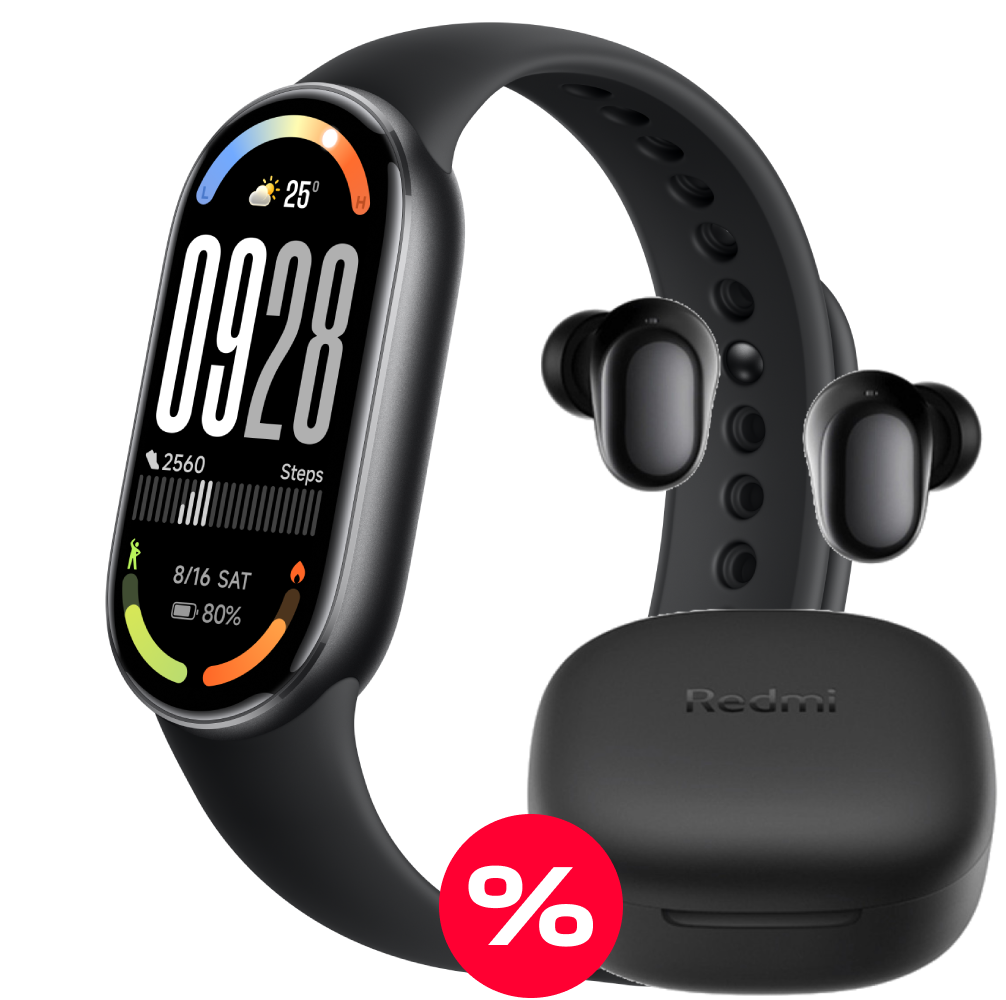 

Фитнес-браслет Xiaomi, Band 10 Черный