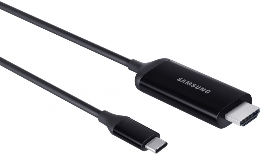 Дата-кабель Samsung USB Type-C-HDMI DeX Black (EE-I3100FBRGRU) 0300-0489 USB Type-C-HDMI DeX Black (EE-I3100FBRGRU) - фото 4