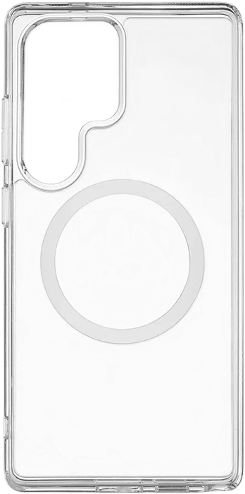 

Чехол-накладка uBear, Real Mag Case для Samsung Galaxy S25 Ultra с MagSafe усиленный Прозрачный