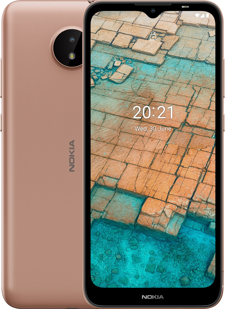 Смартфон Nokia C20 2/32Gb Sand