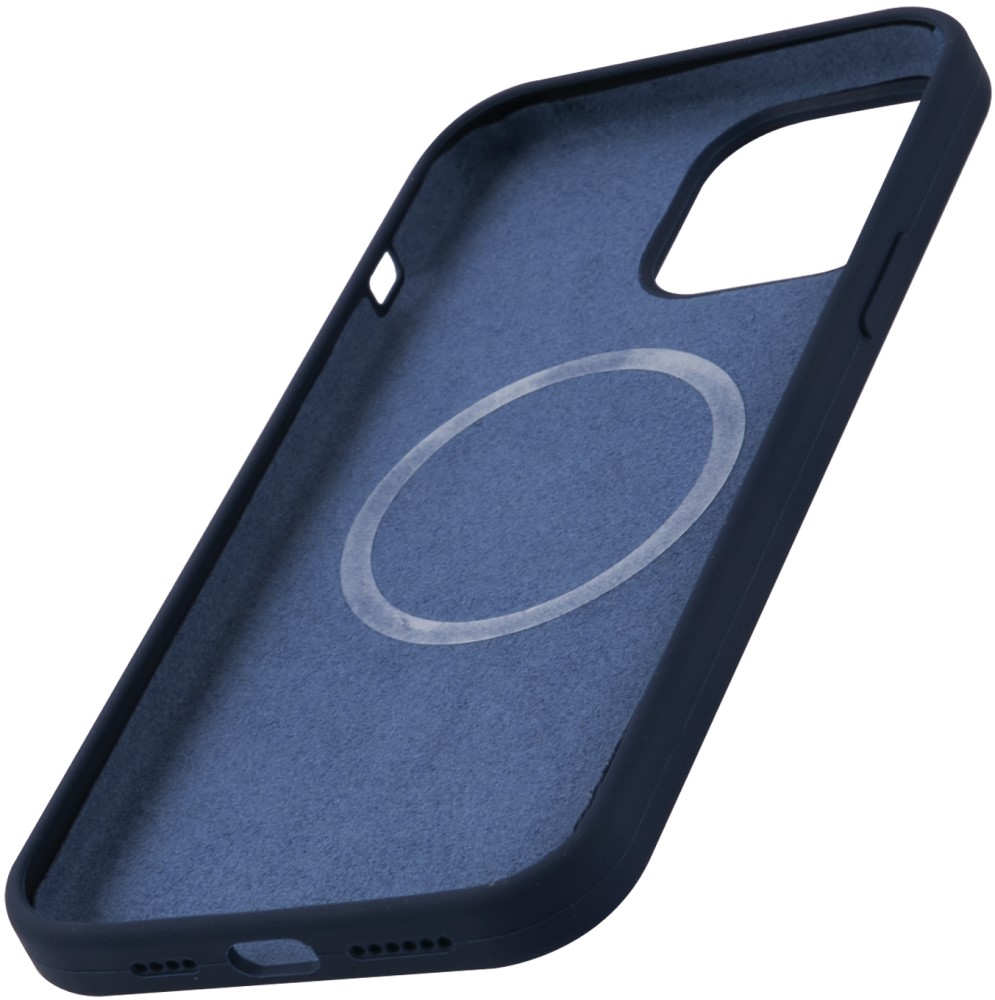 Клип-кейс UNBROKE iPhone 13 Pro Max Liquid Silicone MagSafe синий 0313-9270 - фото 2