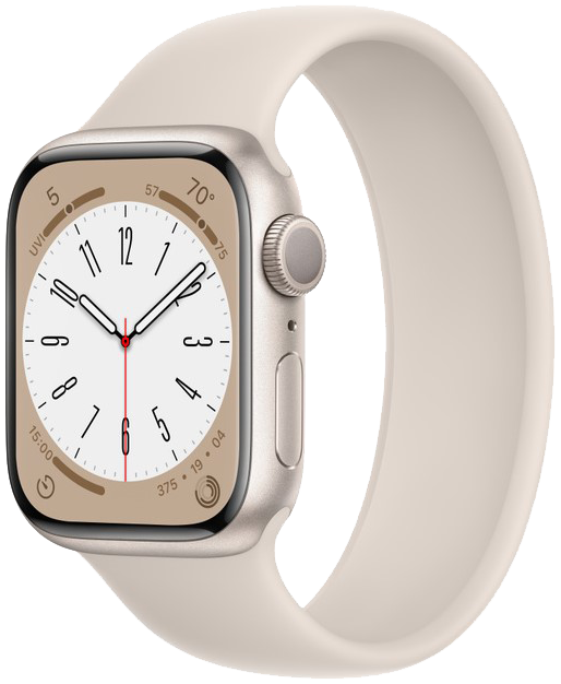 Часы Apple Watch Series 8 GPS 45мм MNUQ3 корпус из алюминия сияющая звезда + ремешок Сияющая звезда 0200-3210 Watch Series 8 GPS 45мм MNUQ3 корпус из алюминия сияющая звезда + ремешок Сияющая звезда - фото 2