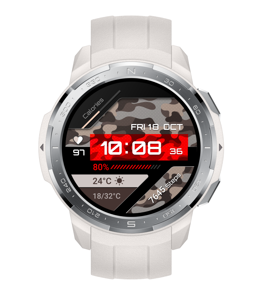Часы Honor Watch GS Pro White (Kanon-B19P) 0200-2256 Watch GS Pro White (Kanon-B19P) - фото 1