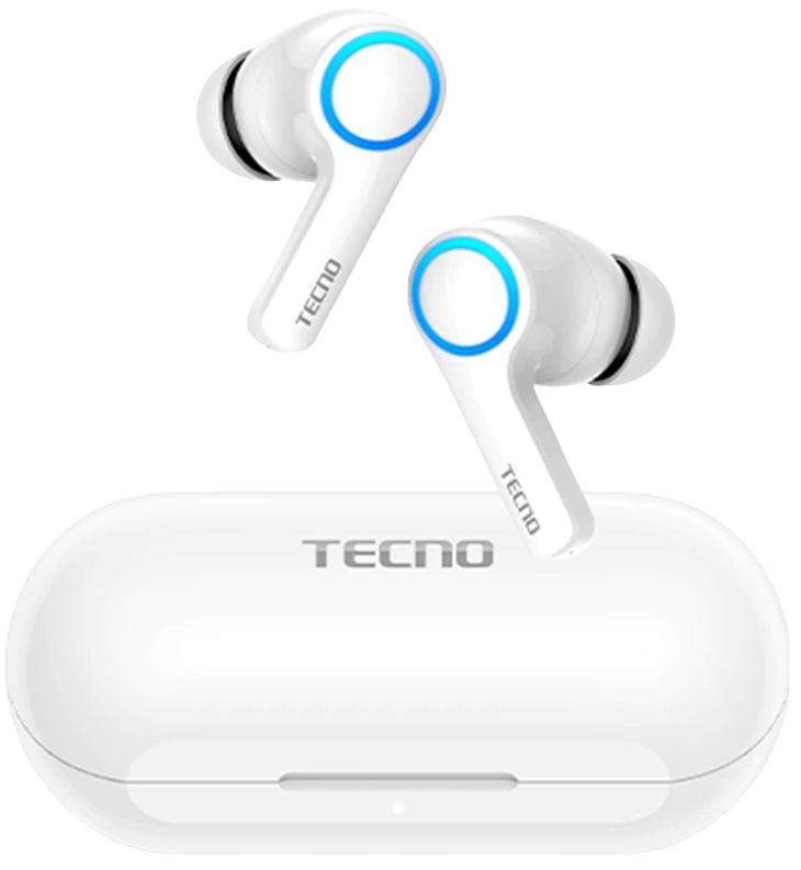Беспроводные наушники TECNO r1 tws bt5 1 наушники с сенсорным управлением hifi качество звука ipx7 водонепроницаемая зарядная коробка трехэкранный цифровой дисплей power bank