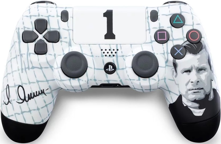 

Кастомизированный беспроводной контроллер Rainbo DualShock 4 Динамо Черный Паук, DualShock 4 Динамо Черный Паук