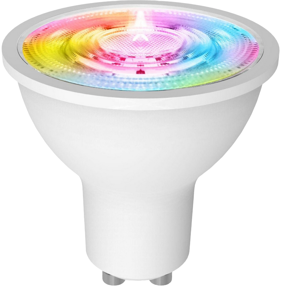 Умная лампочка MOES Smart LED Bulb, Zigbee, GU10, 4,9 Вт, Теплый цвет (ZB-TD-RWWGU10)
