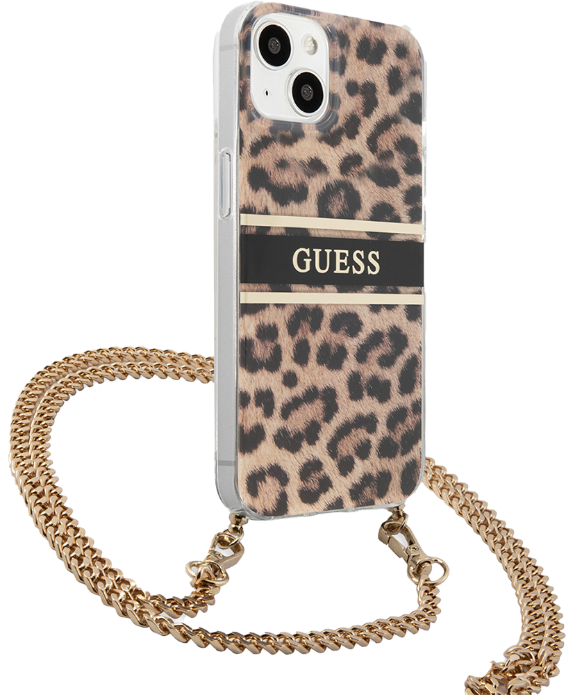 Чехол-накладка Guess силиконовая накладка для iphone 13 pro sc розовая