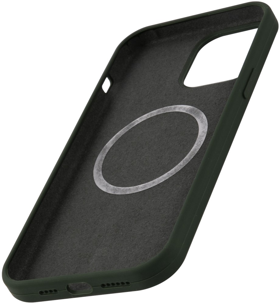 Клип-кейс UNBROKE iPhone 13 Pro Max Liquid Silicone MagSafe зеленый 0313-9271 - фото 2