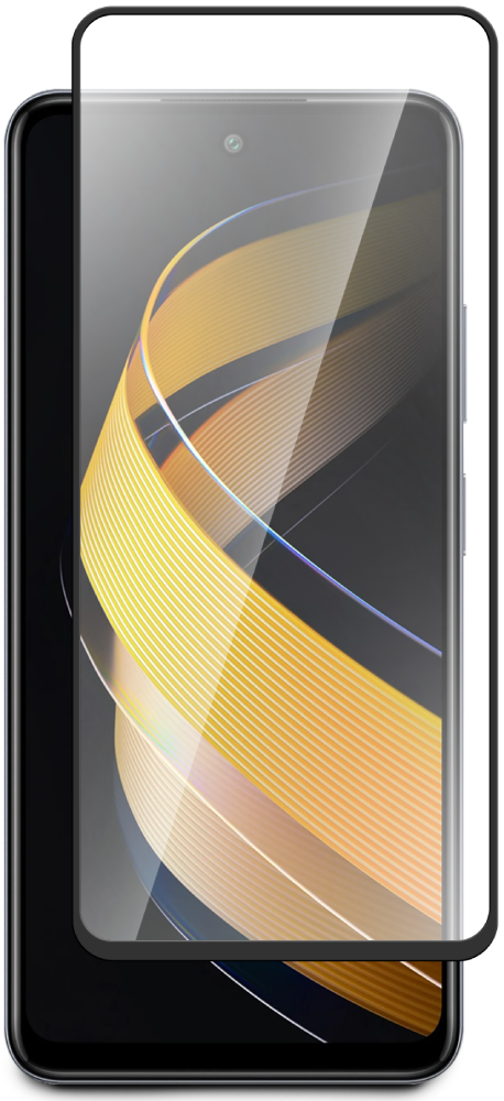 Стекло защитное Infinix SMART 8 Черная рамка сотовый телефон infinix smart 8 pro 8 128gb x6525b shiny gold