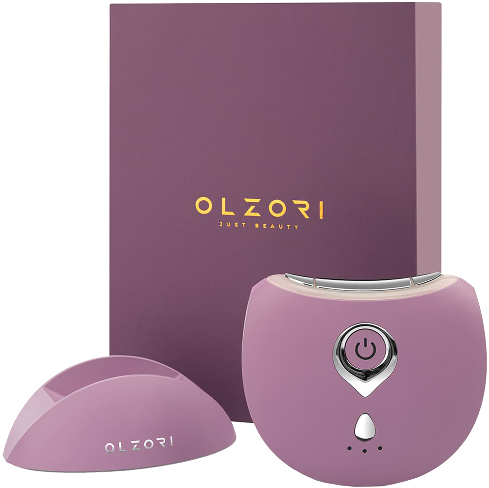 Электрический массажер для лица и шеи OLZORI D-Lift Pro 5 в 1 Фиолетовый 7000-5109 - фото 10