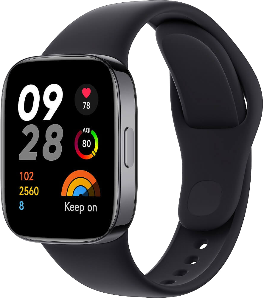 Часы Xiaomi Redmi Watch 3 Черные