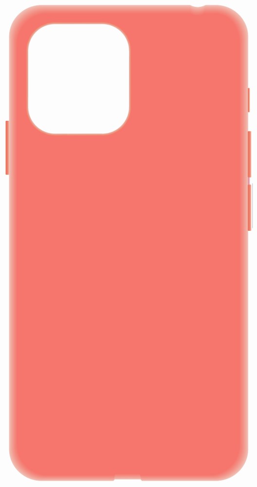 Клип-кейс LuxCase iPhone 13 mini персиковый