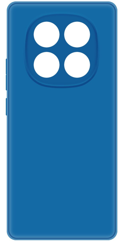 

Чехол-накладка Krutoff, Silicone Case для Xiaomi REDMI Note 14 Pro 4G Синий