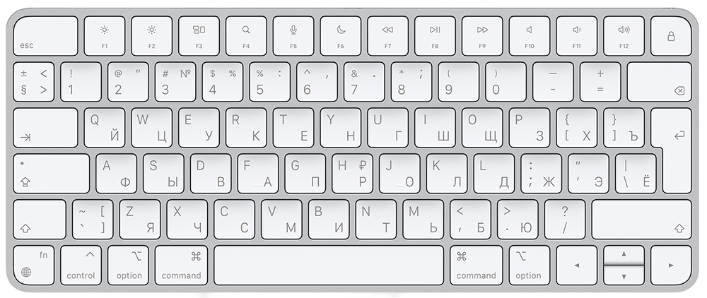 

Клавиатура беспроводная Apple, Magic Keyboard Серебристая (MK2A3)
