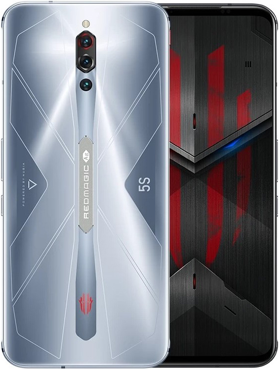 Смартфон ZTE Nubia Redmagic 5S 8/128Gb Sonic Silver 0101-7510 Nubia Redmagic 5S 8/128Gb Sonic Silver - фото 1