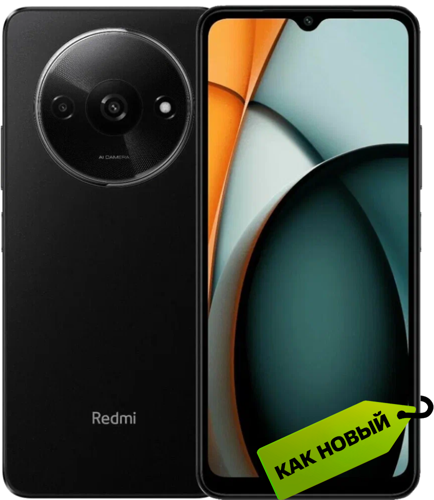 

Смартфон Xiaomi, Redmi A3 3/64 Гб Полночный черный "Как новый"