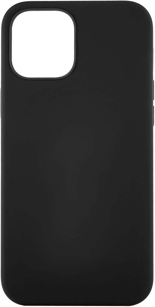 Клип-кейс uBear iPhone 12 Pro Max liquid силикон Black 0313-8724 - фото 4