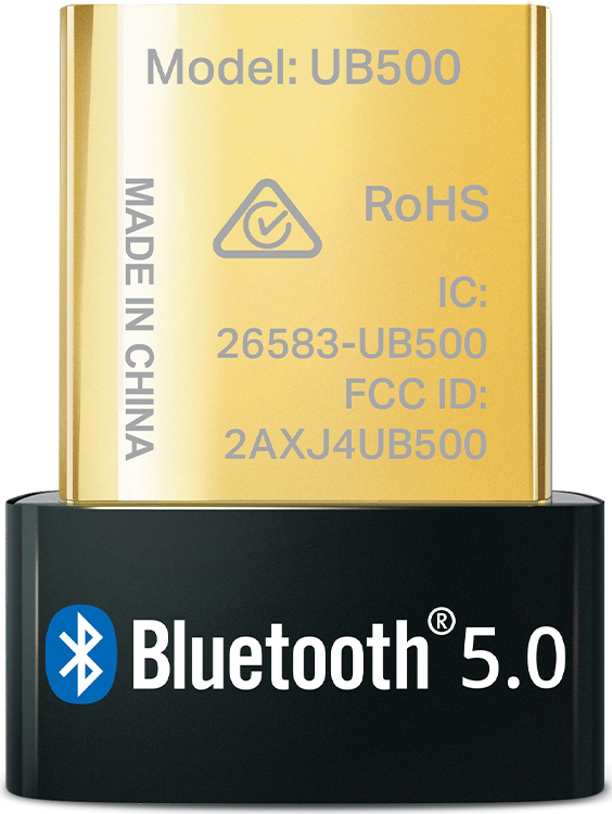 Сетевой адаптер Bluetooth TP-Link UB500 черный 0200-3004 - фото 3