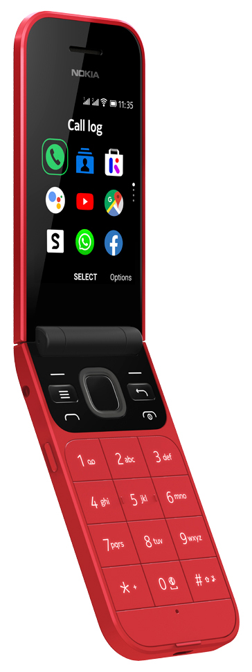 Мобильный телефон Nokia 2720 Dual sim Red 0101-6958 - фото 3