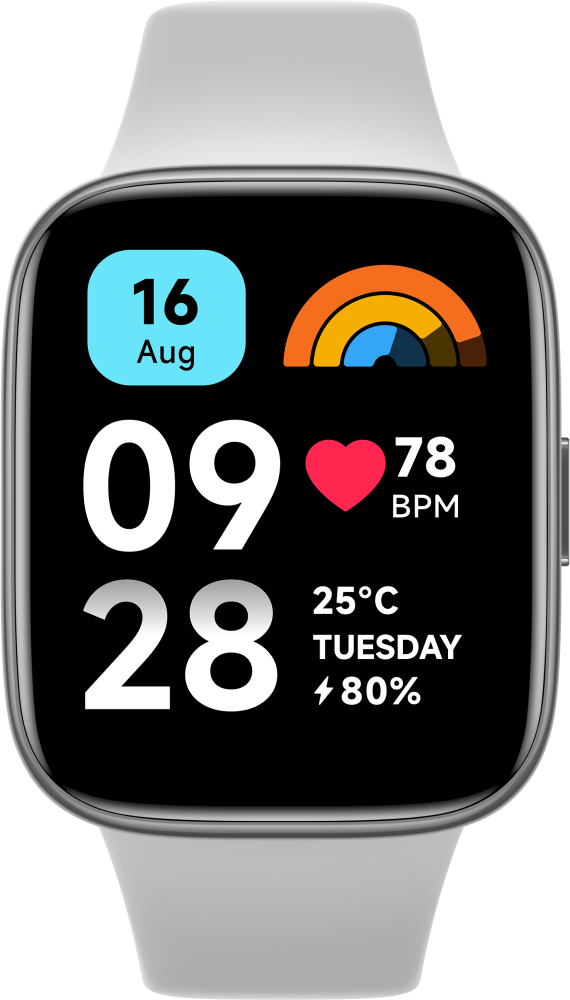 Часы Xiaomi Redmi Watch 3 Active Серые