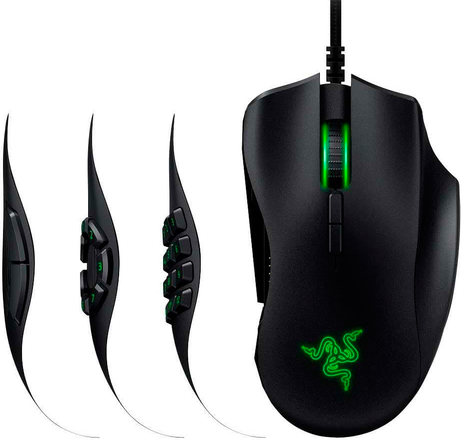 Мышь Razer Naga Trinity проводная Black 0400-1874 - фото 8