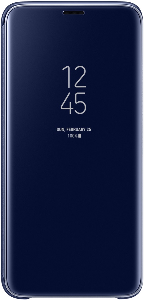 

Чехол-книжка Samsung Galaxy S9 Clear View Standing Cover Blue, Galaxy S9 Clear View Standing Cover Blue