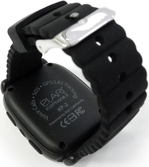 Детские часы Elari KidPhone 2 с GPS трекером Black 0200-1894 - фото 2