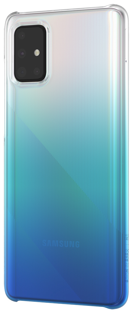 Клип-кейс WITS Samsung Galaxy A71 Gradation прозрачный Blue (GP-FPA715WSBLR) 0313-8381 Samsung Galaxy A71 Gradation прозрачный Blue (GP-FPA715WSBLR) - фото 2
