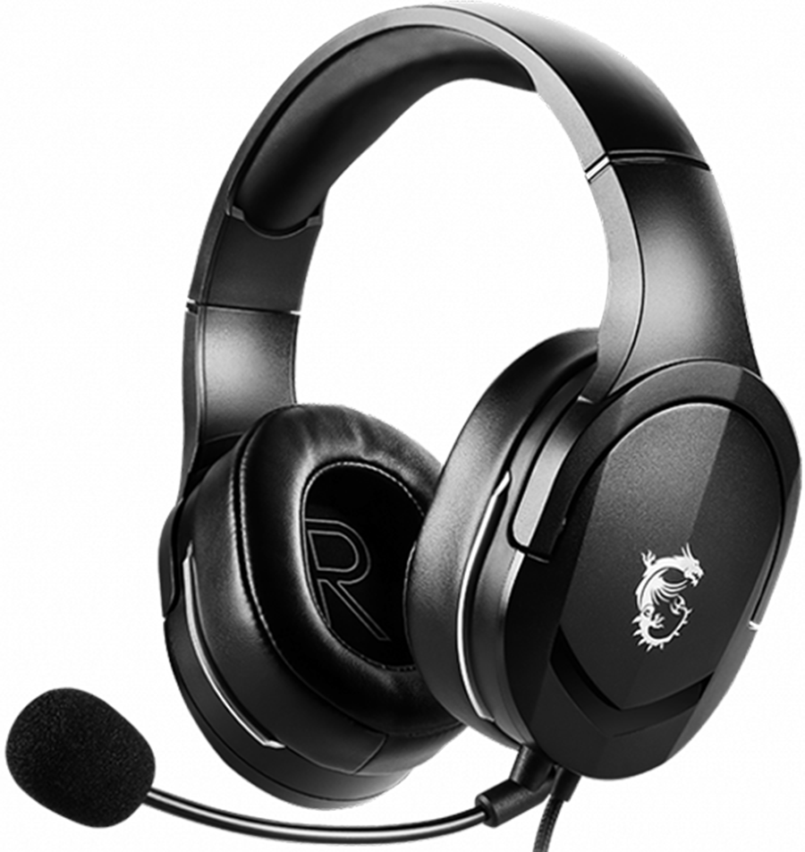 

Игровая гарнитура MSI, GH20 Черная