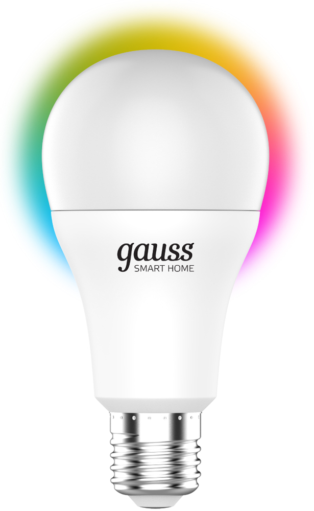 Умная лампочка Gauss 8,5 Вт A60 Е27 RGBW White