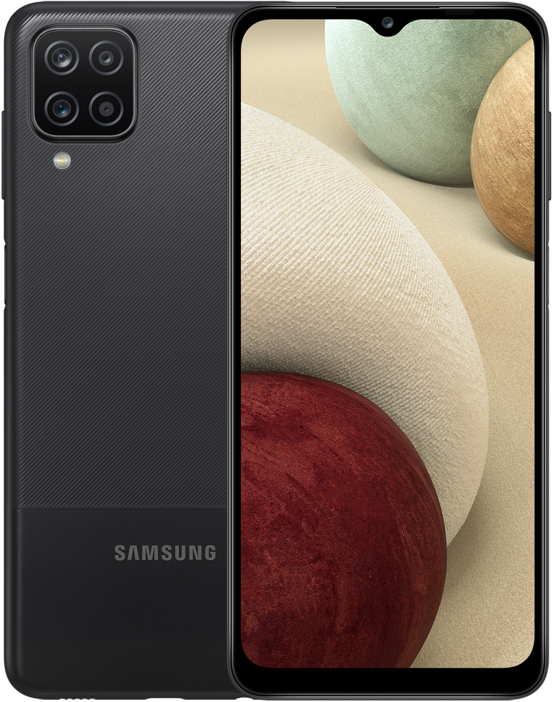 Смартфон Samsung Galaxy A12 (2021) 3/32Gb MTS Launcher Black 0101-7977 SM-A127FZKUSER Galaxy A12 (2021) 3/32Gb MTS Launcher Black - фото 1