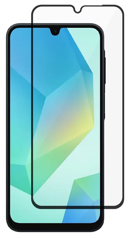 

Стекло защитное Rocket, Air Cover 2.5D для Samsung Galaxy A16 Черная рамка