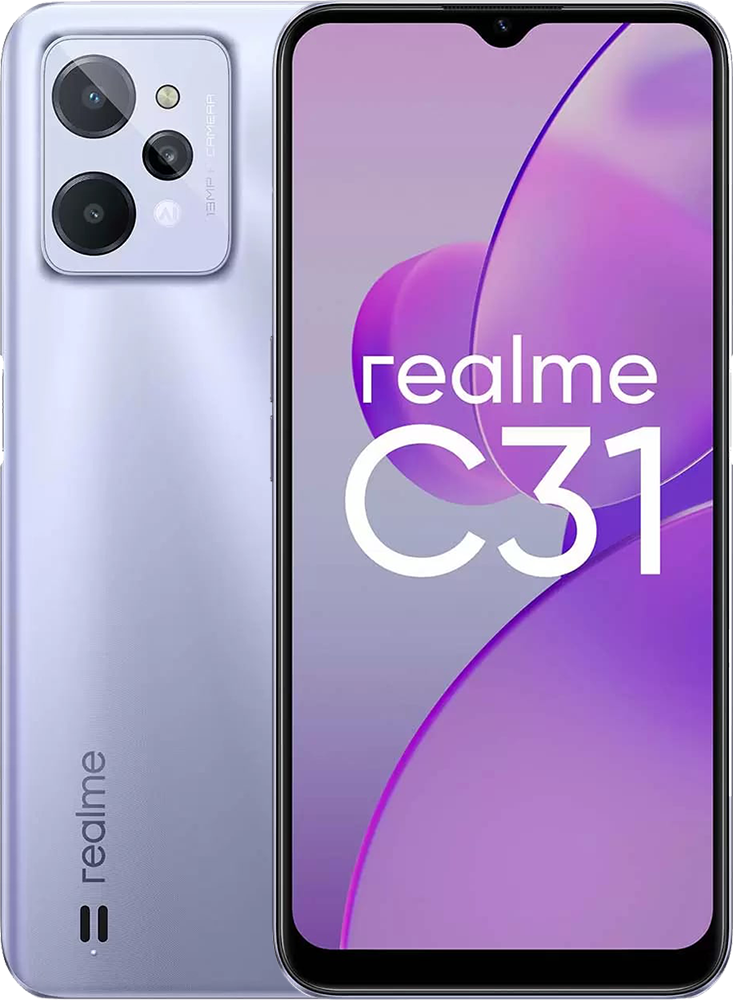 Смартфон realme C31 4/64GB Серебристый