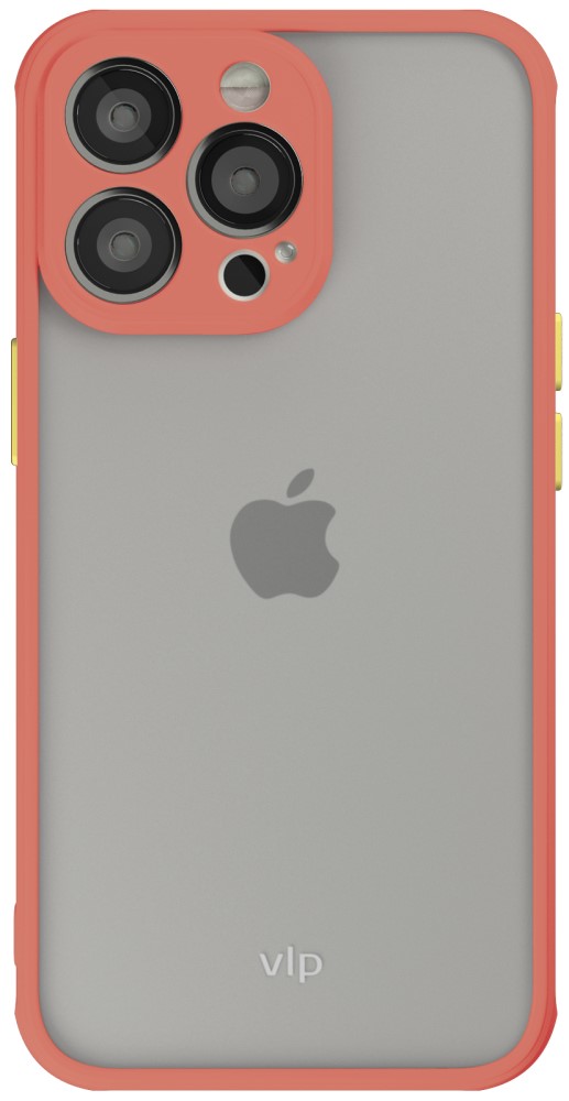 Клип-кейс VLP iPhone 13 Pro Matte Case Coral чехол для iphone 13 promax кейс для айфон 13 промакс накладка на iphone 13 pro max vlp