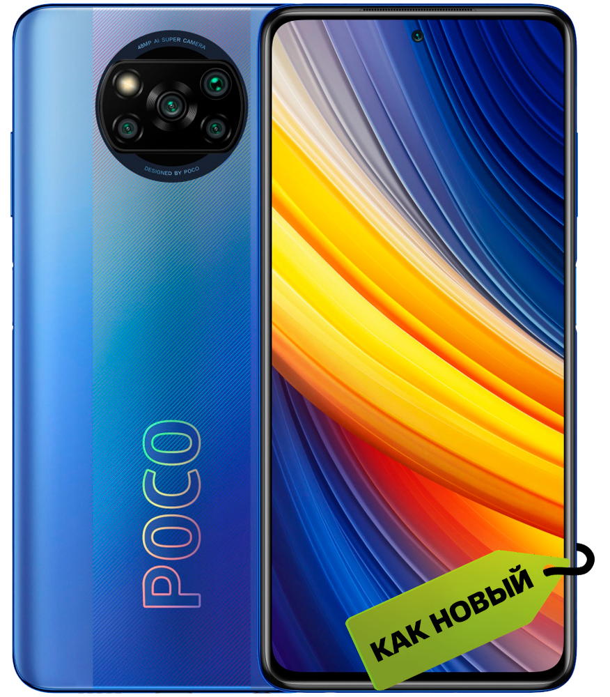 Смартфон Poco X3 Pro 8/256Gb Frost Blue 