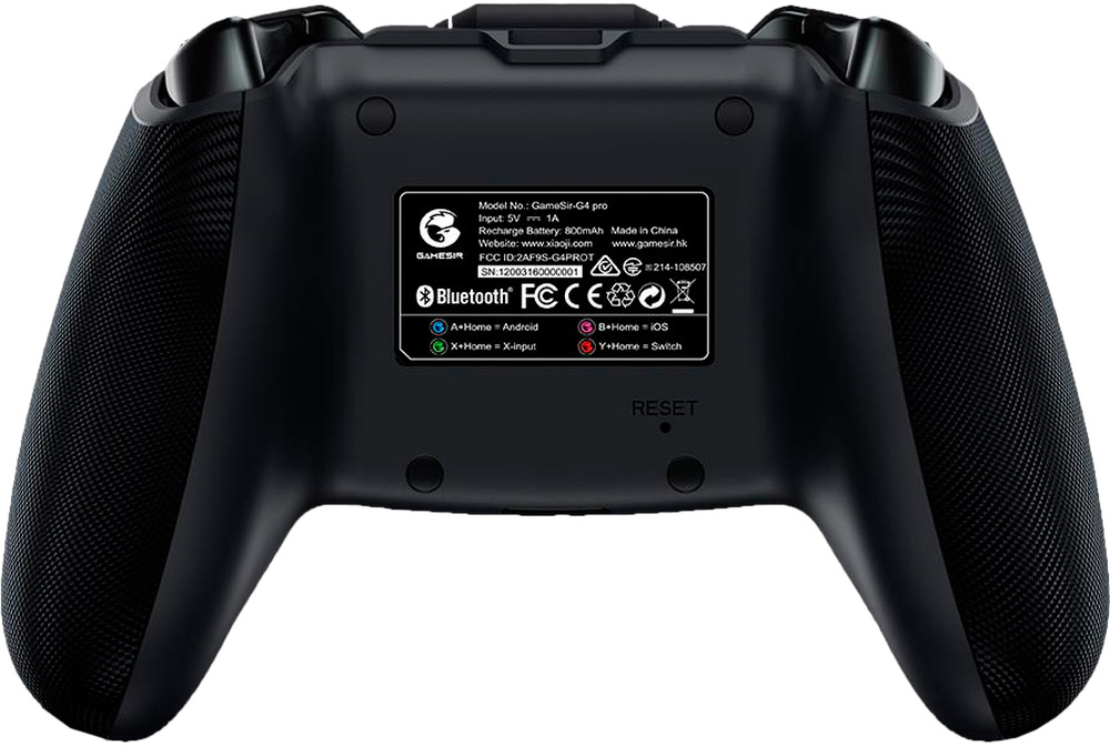 Геймпад GameSir G4 Pro Black 0206-0077 Nintendo Switch, PC, Устройство с Android, Устройство с iOS - фото 5