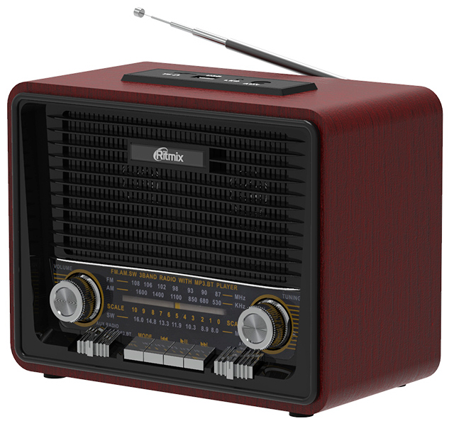 

Портативный радиоприемник Ritmix, RPR-088 Black